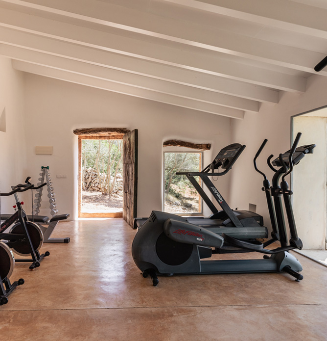 luxury finca rental Mallorca, south east holiday home with private pool Mallorca, finca near Palma airport Mallorca family-friendly finca 6 bedrooms Mallorca, finca with gym and staff Mallorca, nature reserve finca Mallorca, scenic terrace finca Mallorca rental